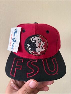 The Game Garnet and Black FSU Embroidered Snapback